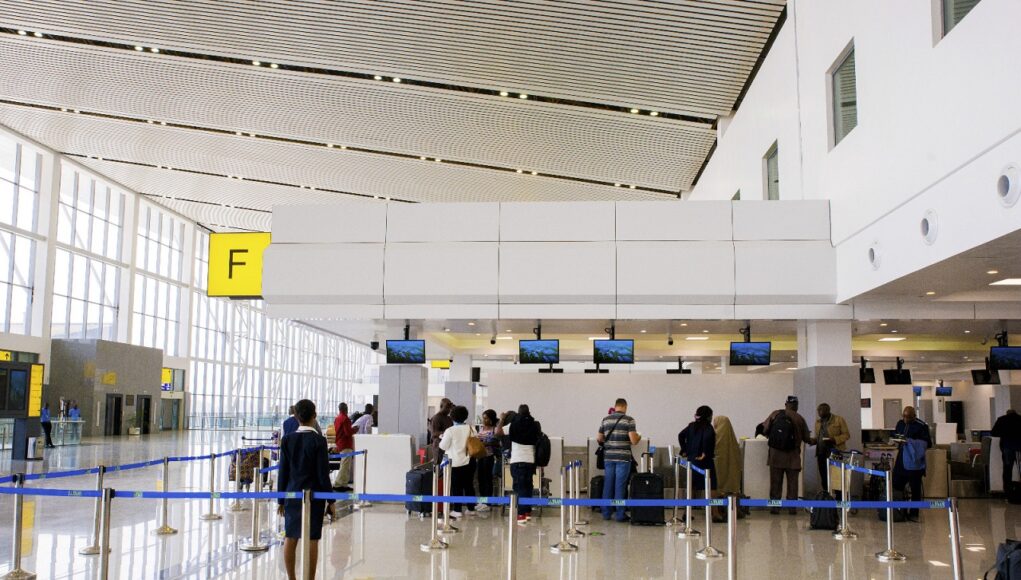 Lagos airport terminal transformation